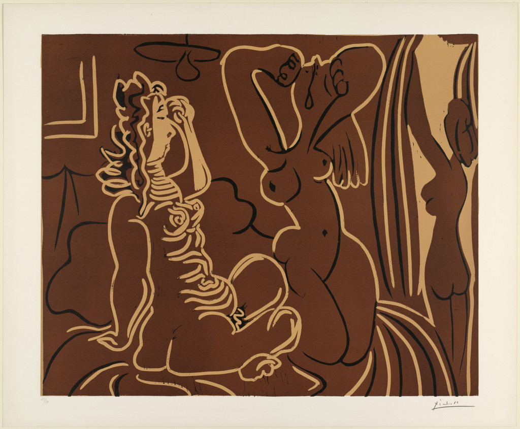 Three Women Waking (Trois femmes au Réveil), state III