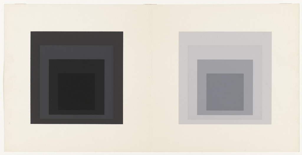 I-S LXXIIb Homage to the Square and I-S LXXIIa Homage to the Square