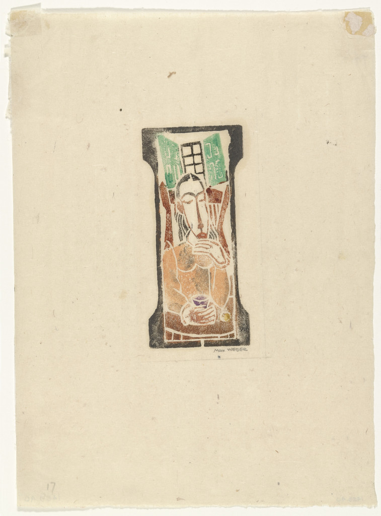 Woman Seated at Table