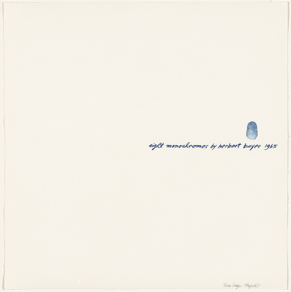 Eight Monochromes