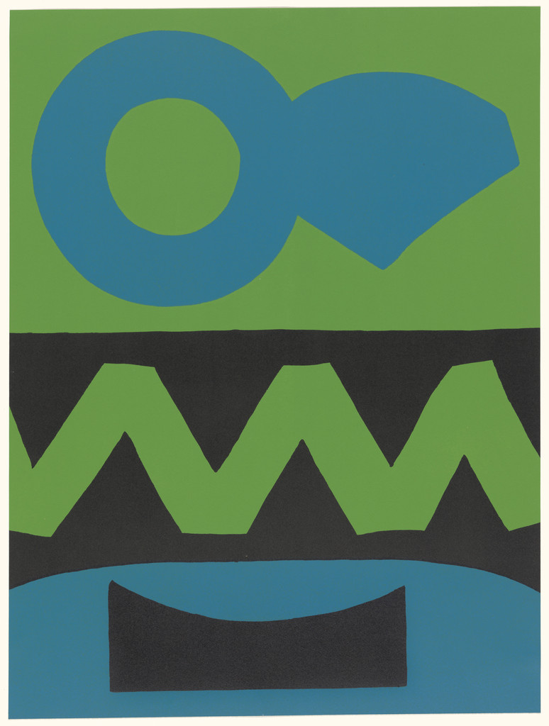 Green, Blue and Black
