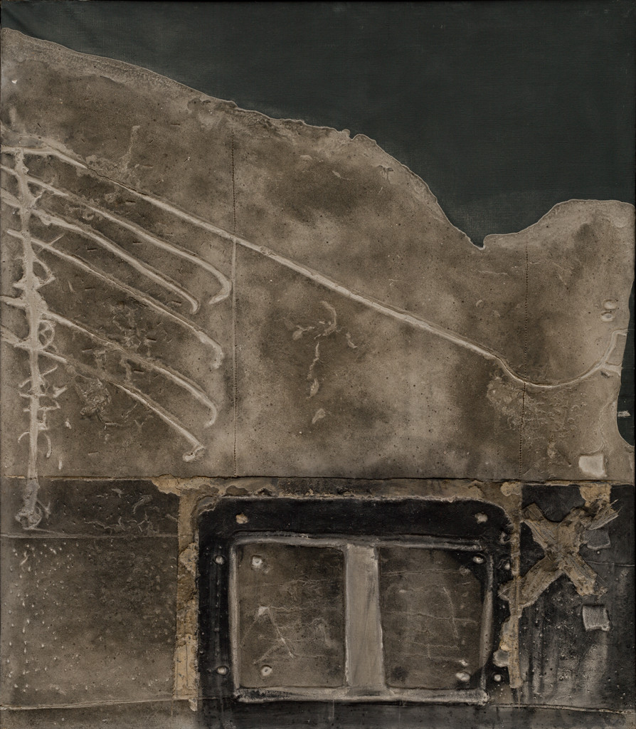 Gray Relief on Black