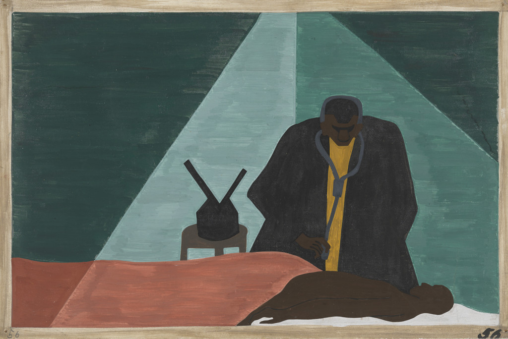Among one of the last groups to leave the South was the Negro professional who was forced to follow his clientele to make a living