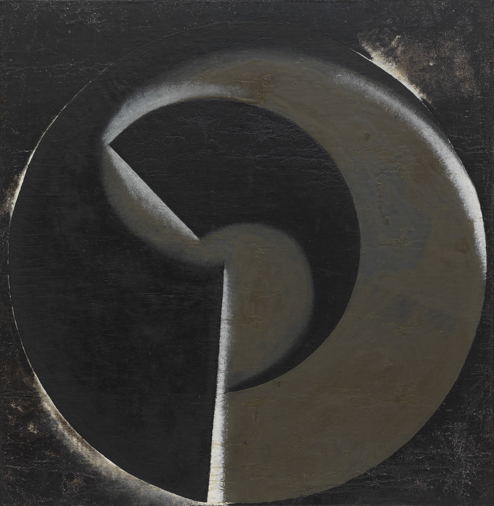 Non-Objective Painting no. 80 (Black on Black)