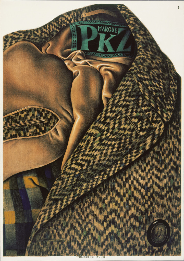 Marque PKZ (Poster for the Swiss clothing company PKZ)