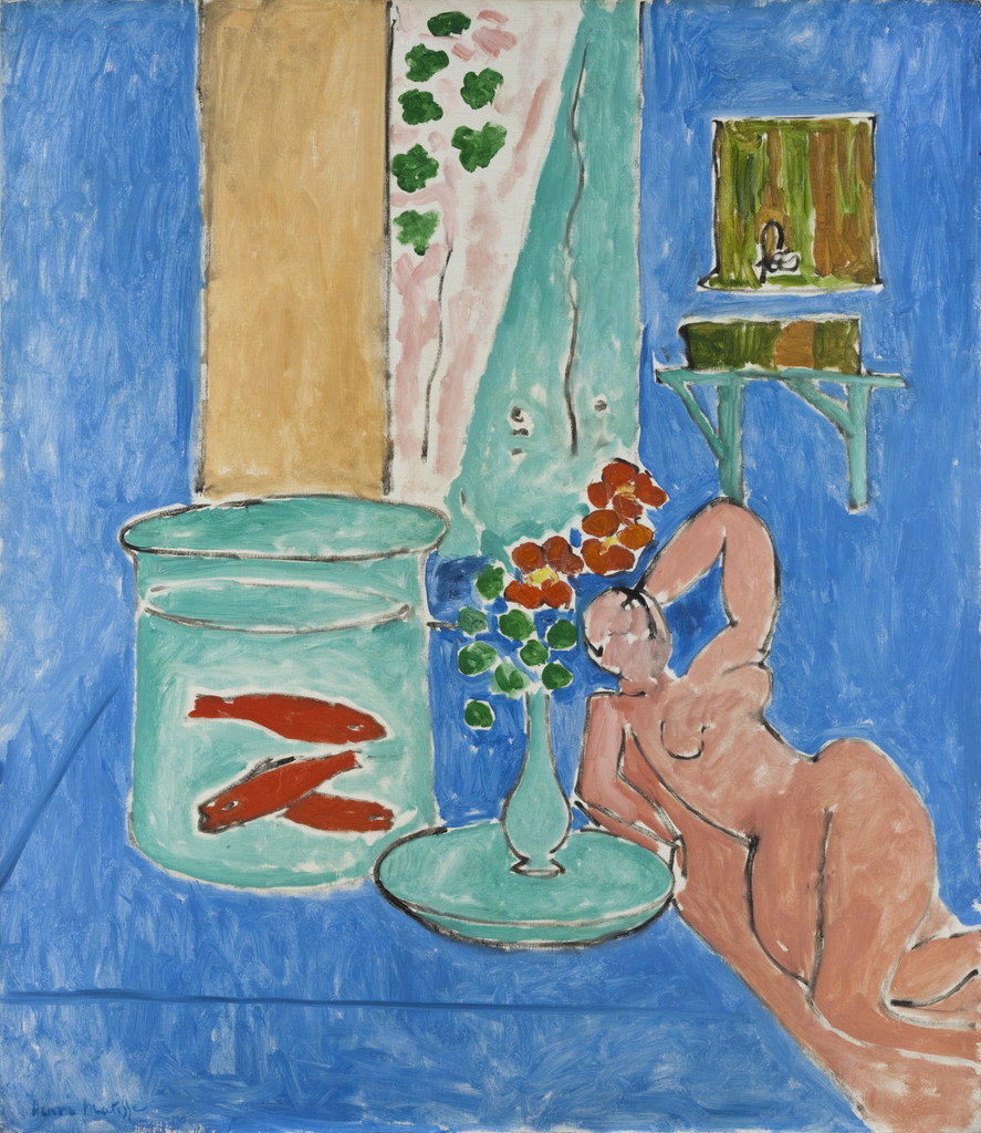 Goldfish and Sculpture