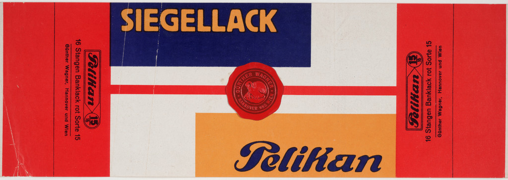 Packaging for Pelikan Sealing Wax (Siegellack Pelikan)