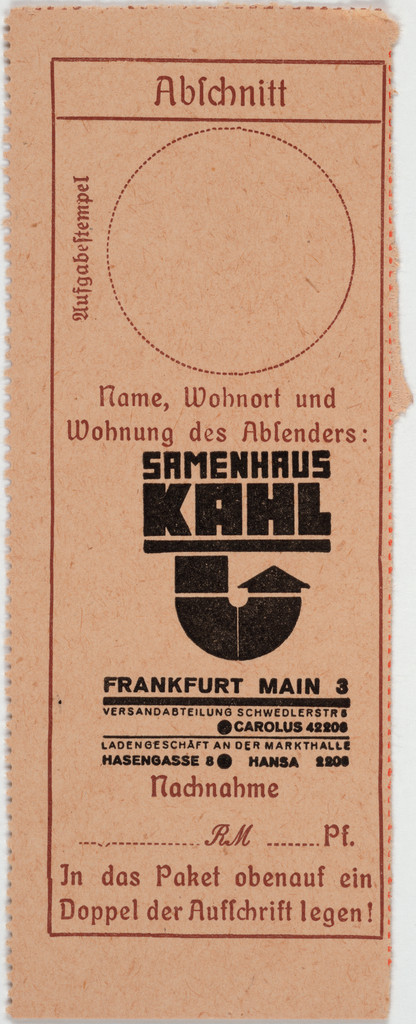 Samenhaus Kahl