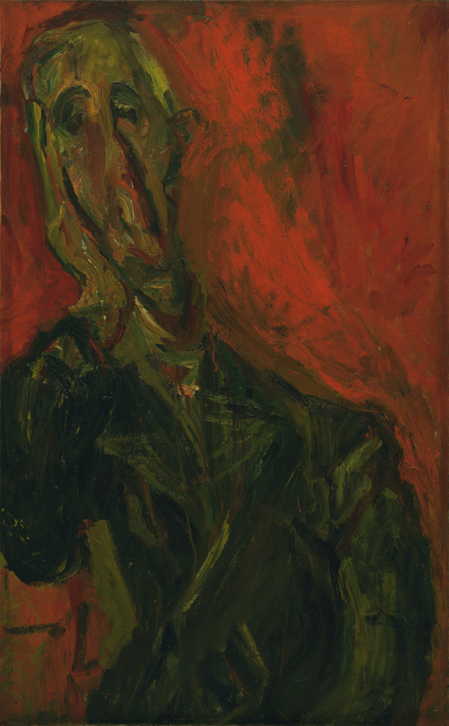 Man in a Green Coat