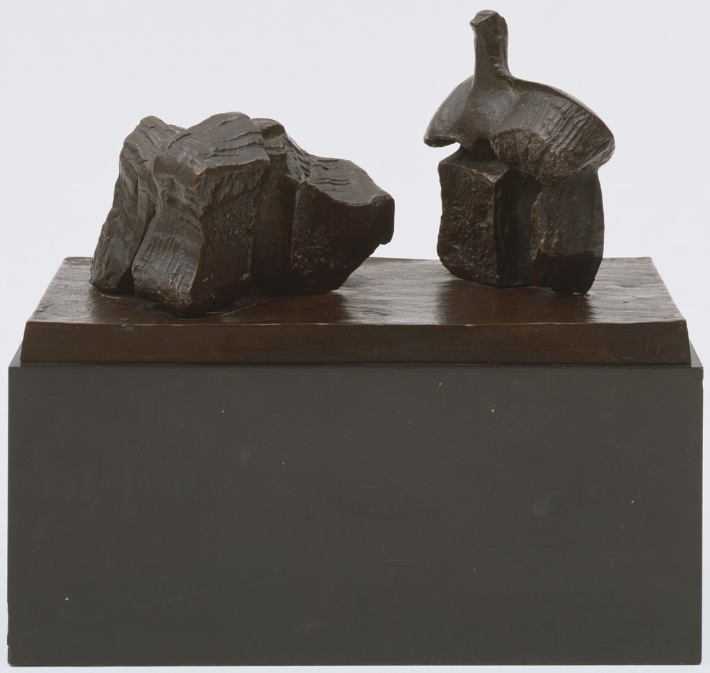 Two-Piece Reclining Figure: Maquette Number 1