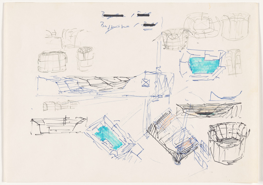 Untitled (A Drawing Relating to an Unrealized Public Project)