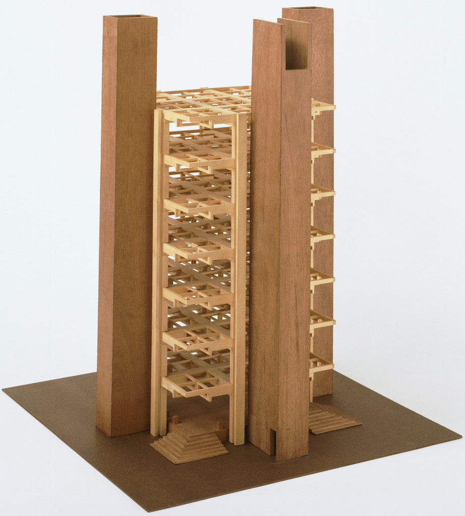 Alfred Newton Richards Medical Research Building, University of Pennsylvania, Philadelphia, Pennsylvania (Structure of typical laboratory tower [final version])