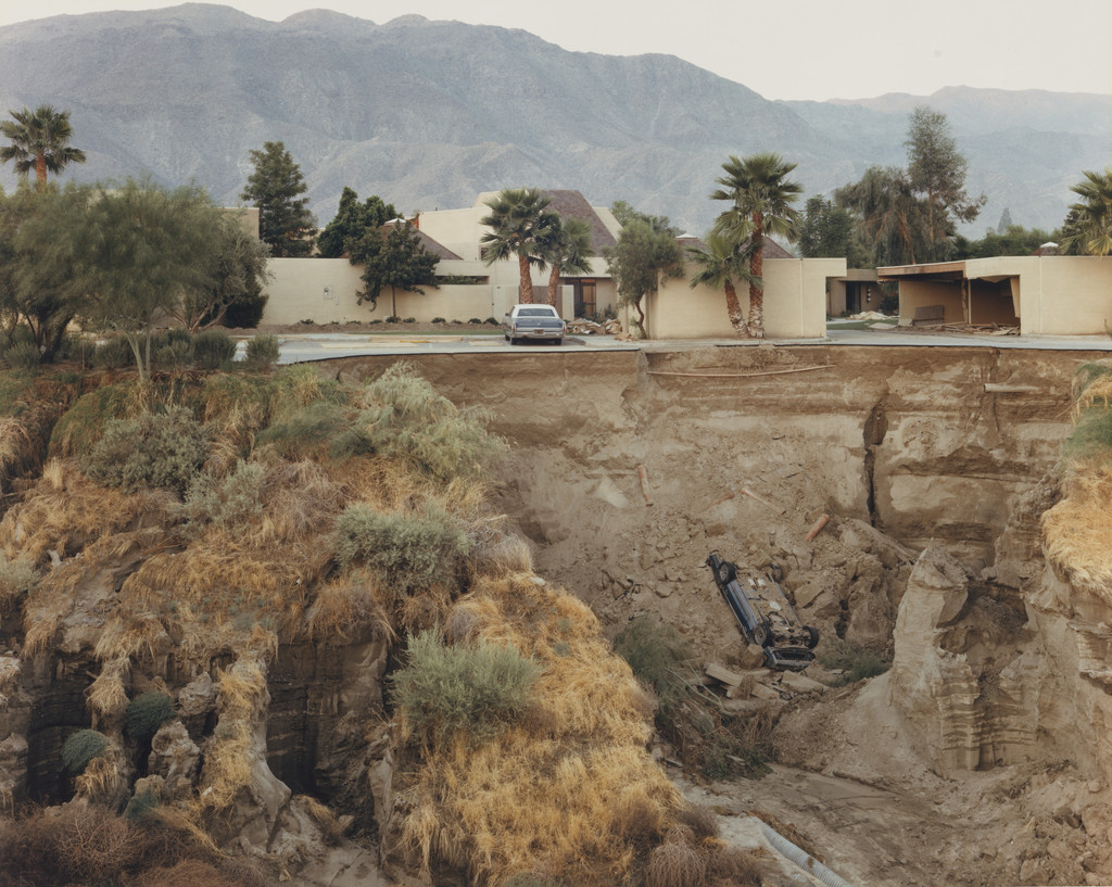 After a Flash Flood, Rancho Mirage, California