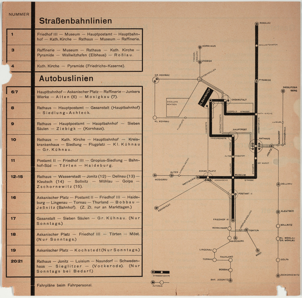 Dessau Verkehrsbüro