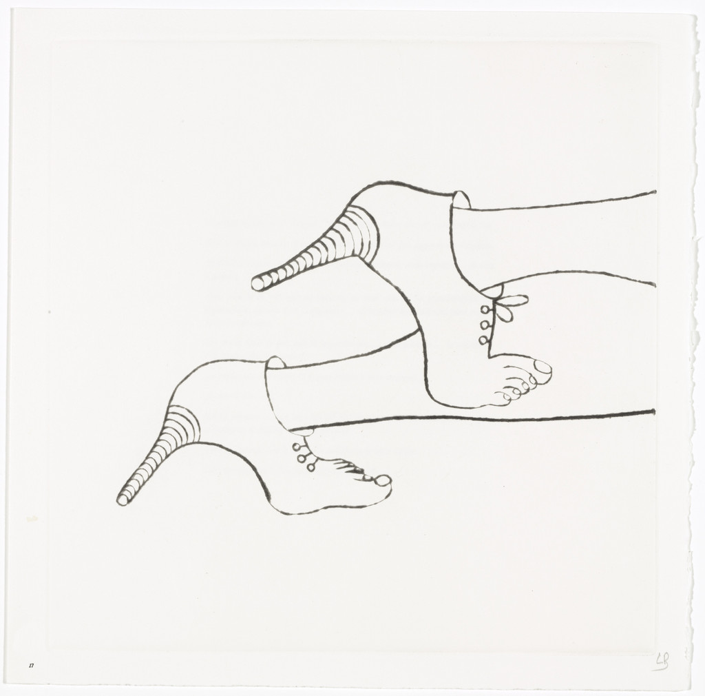 Untitled, plate 4 of 5, from the illustrated book, Metamorfosis