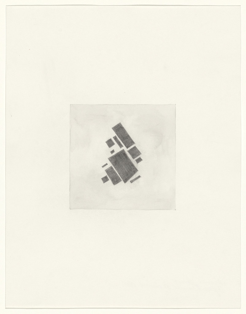 Untitled (After Malevich and Schiele), from the 1917 exhibition, Nature Morte Gallery, New York