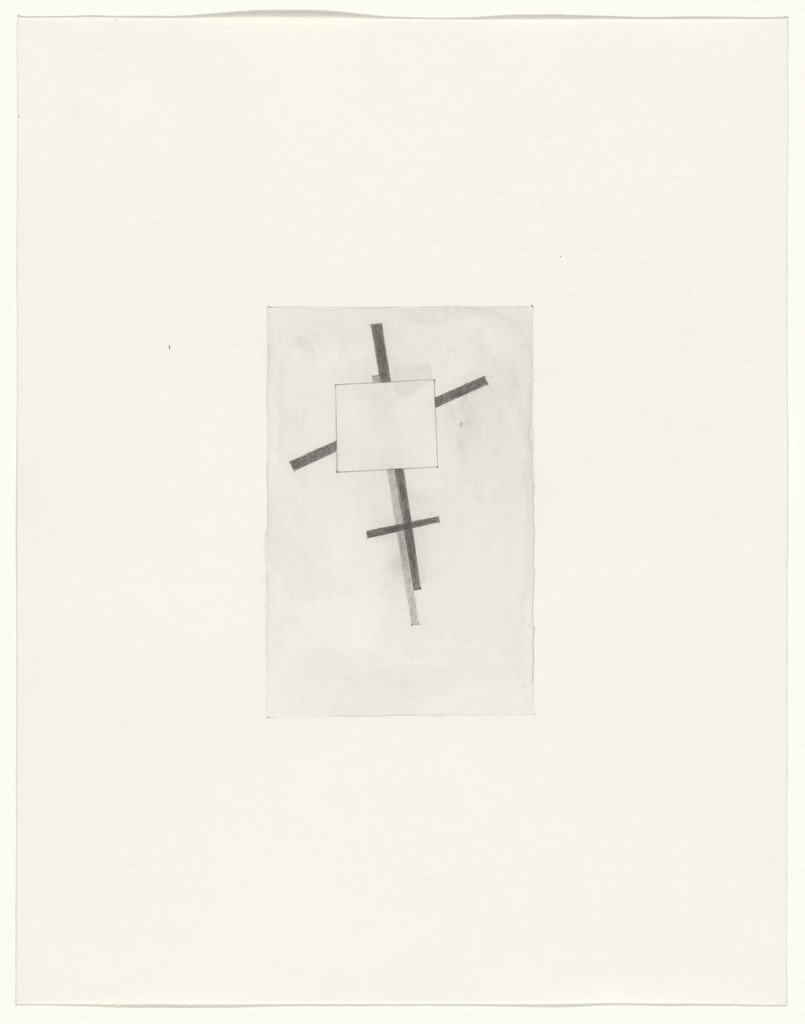 Untitled (After Malevich and Schiele), from the 1917 exhibition, Nature Morte Gallery, New York
