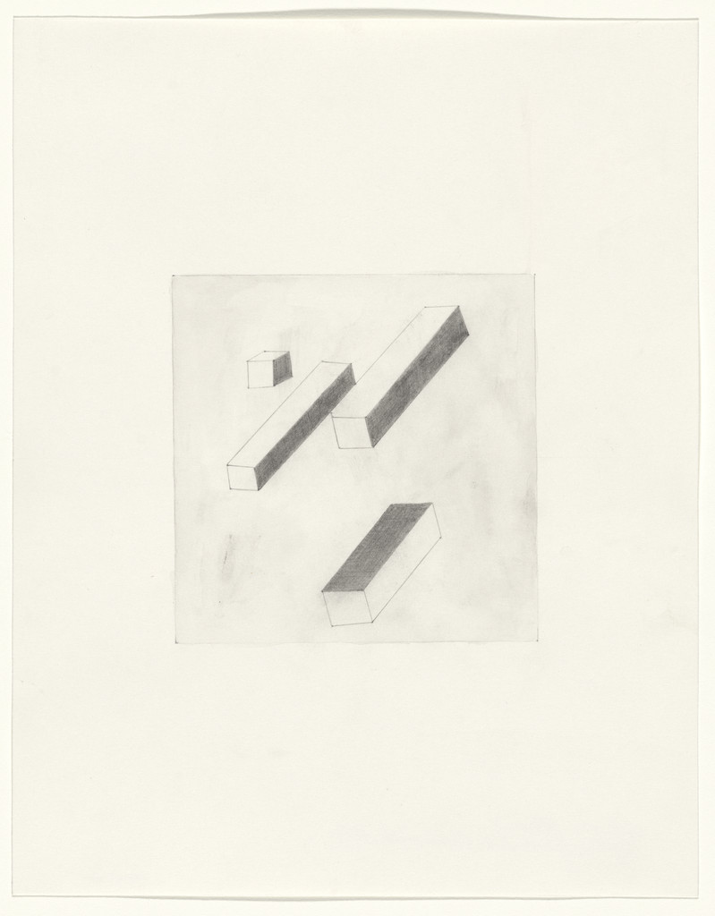 Untitled (After Malevich and Schiele), from the 1917 exhibition, Nature Morte Gallery, New York