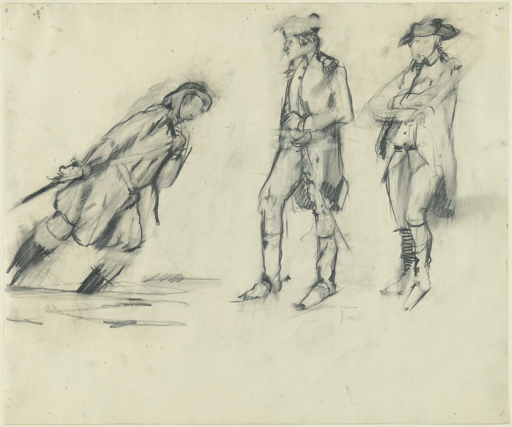 Study for George Washington Crossing the Delaware