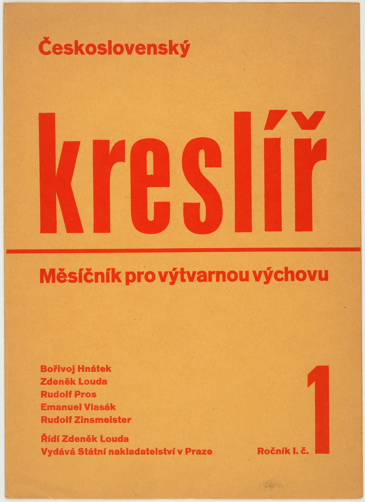 Ceskoslovensky kreslir: Mesicnik pro vytvarnou vychovu