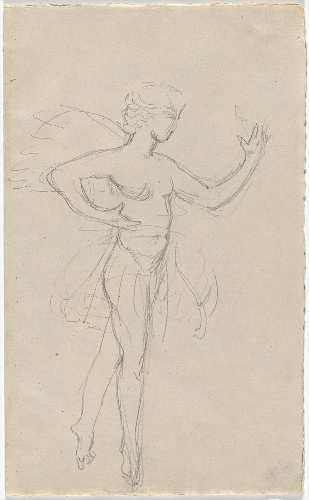 Costume design for artist's ballet Orphée of the Quat-z-arts