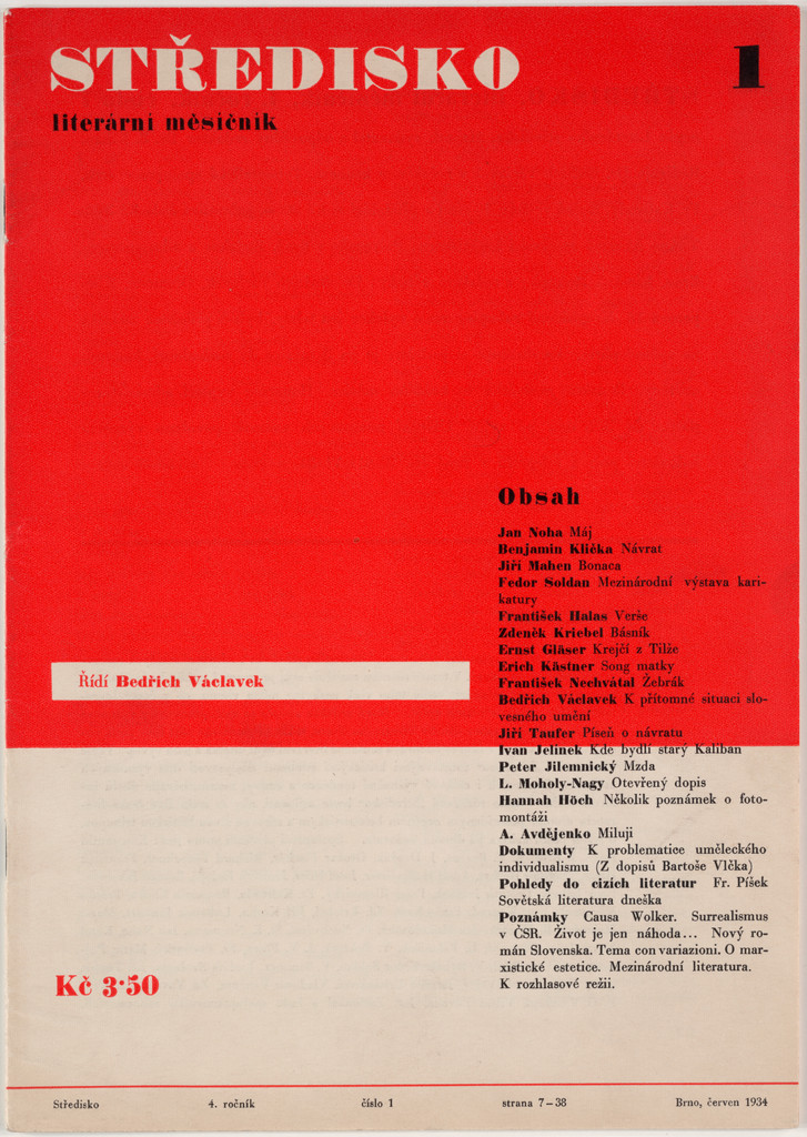Stredisko literarni mesicnik