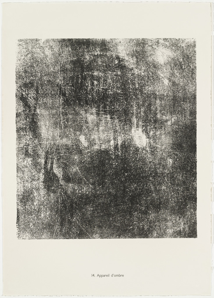 Shadow Apparatus (Appareil d'ombre) from the portfolio Emptiness and Shadow (Le Vide et l'ombre) from Phenomena (Les Phénomènes)