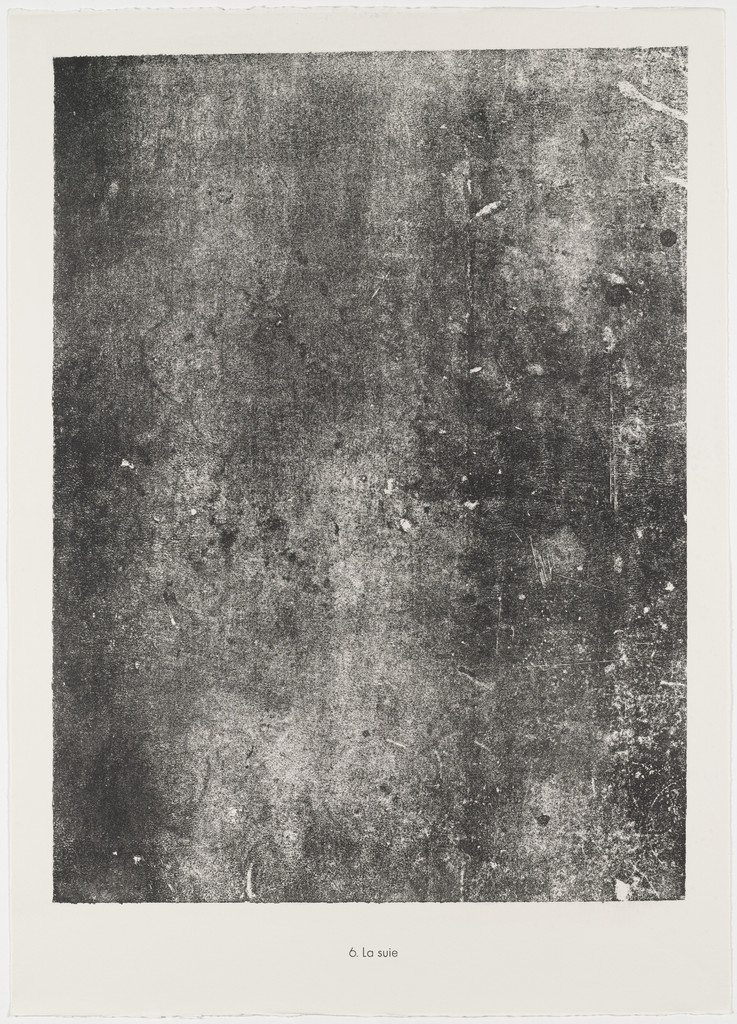 Soot (La suie) from the portfolio Expanses, Partitions (Etendues, parois) from Phenomena (Les Phénomènes)