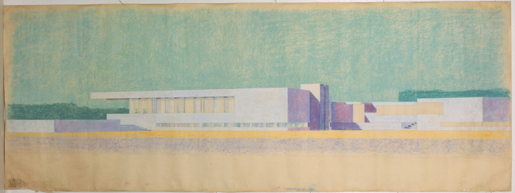 Concrete Country House Project (Perspective)
