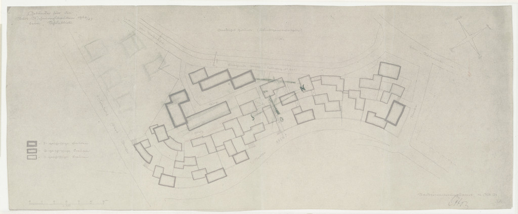 Weissenhof Housing Colony Master Plan, "The Dwelling," Stuttgart, Germany (Plan)