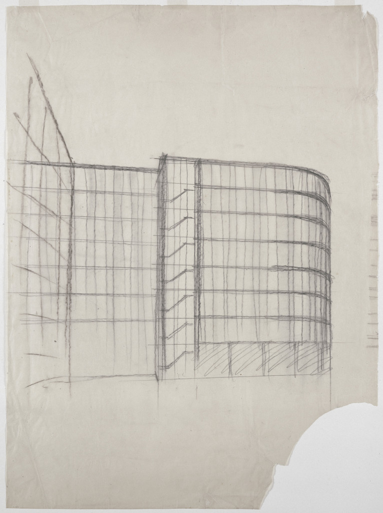 David Saul Adam Department Store, Berlin (Exterior perspective)
