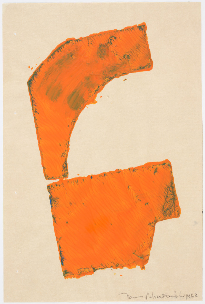 Untitled (DR62-92)from Carved Woodblock Monotypes