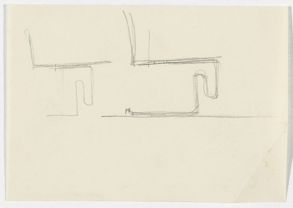 Chair without Arms (Elevation sketches)