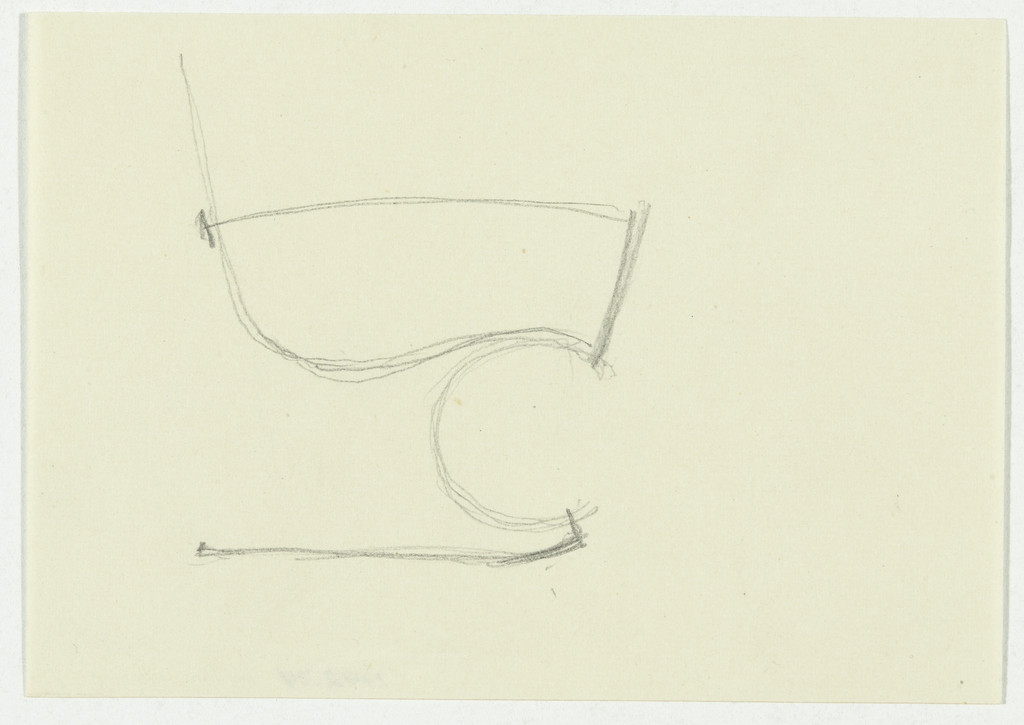 Chair with Arms (Elevation sketch)