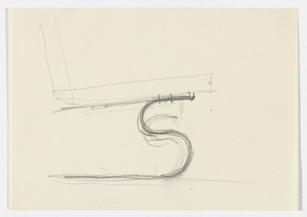 Chair without Arms (Elevation sketch)