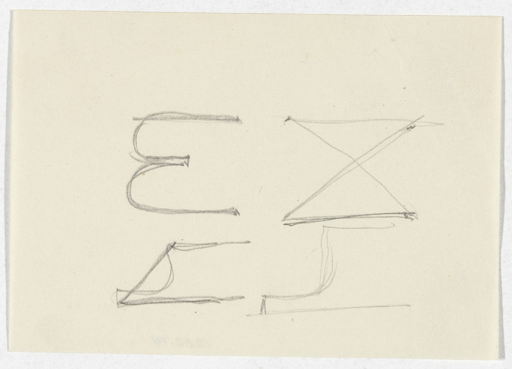 Chair Bases (Elevation sketches)