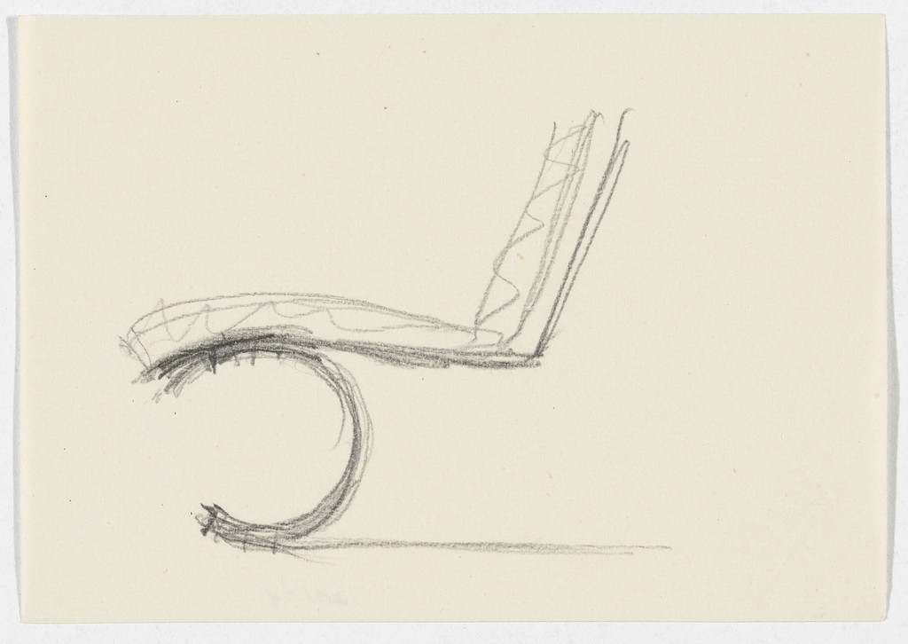 Chair without Arm (Elevation sketch)