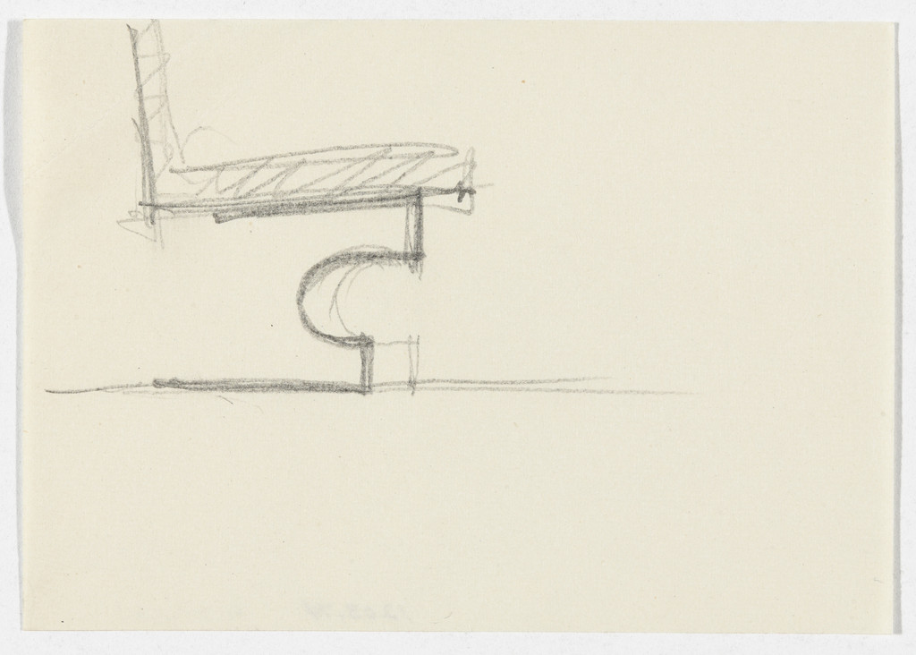 Chair without Arms (Elevation sketch)