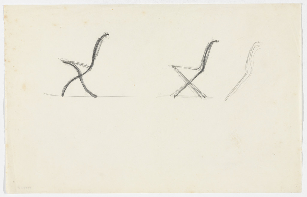 Chair without Arms (Elevation sketches)