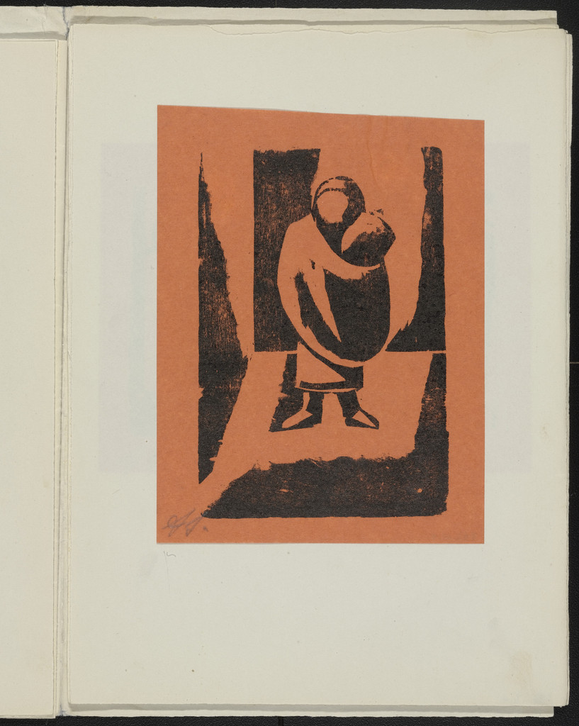 Untitled from 13 Woodcuts by Siqueiros (13 Grabados en madera por Siqueiros)