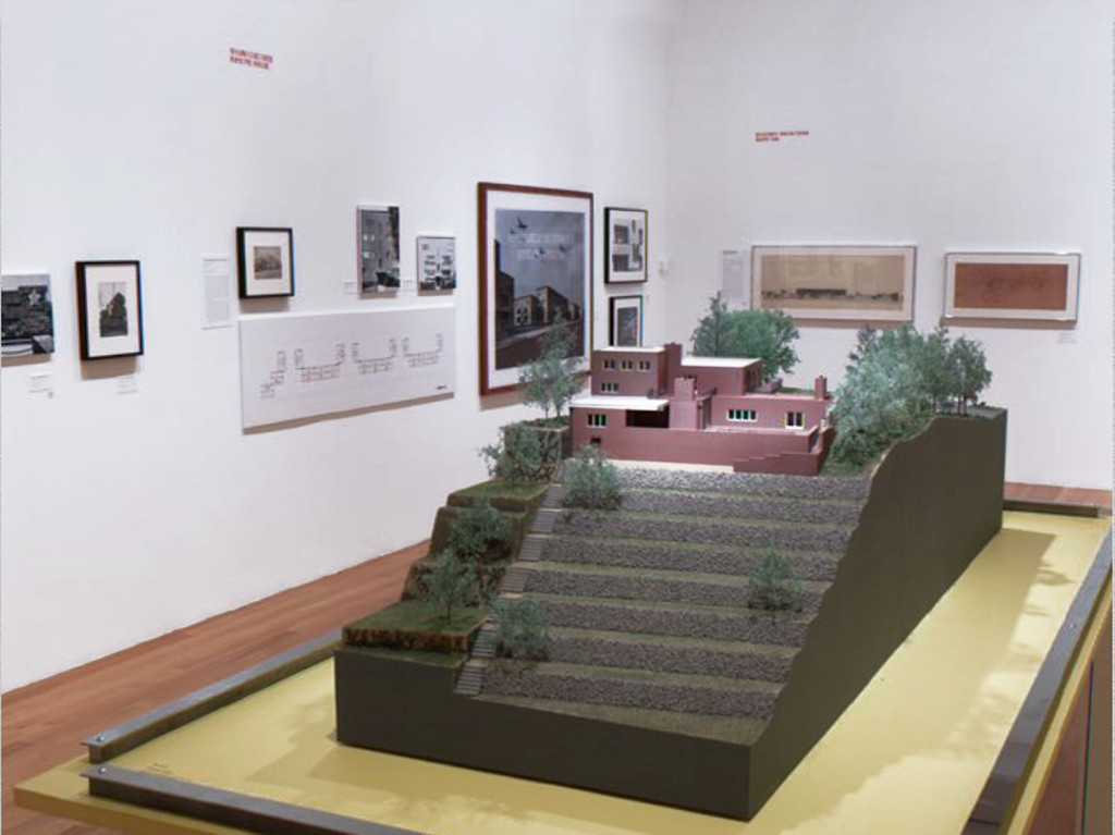Wolf House, Gubin, Germany, Landscape model