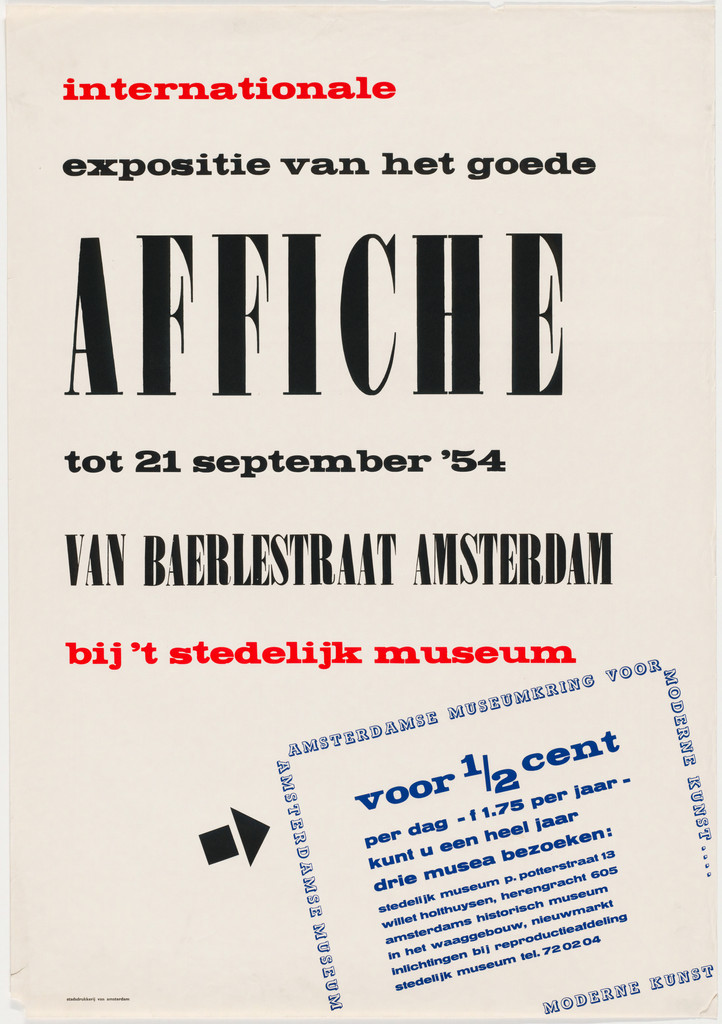 Internationale Expositie van Het Goede Affiche