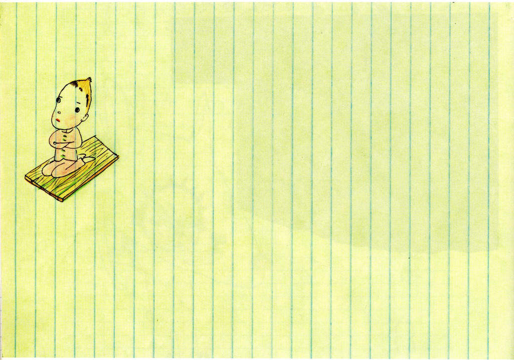 Untitled (Buddha girl on flying boards) from the series Time of My Life