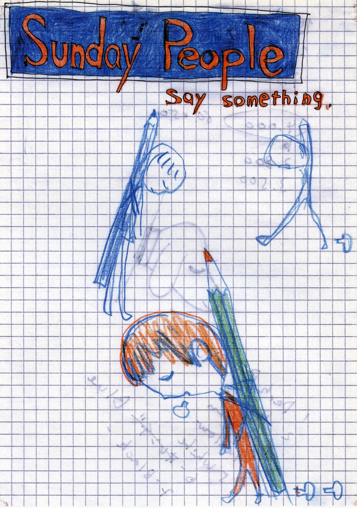 Untitled ("Sunday people say something") from the series Time of My Life