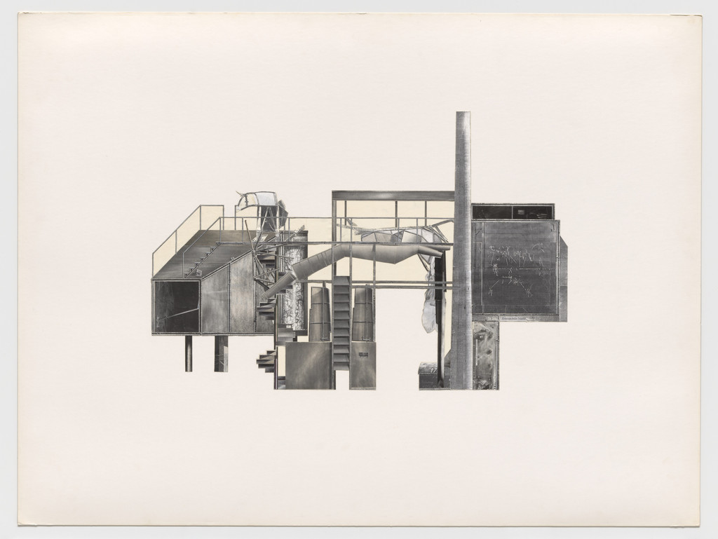 Aktion Poliphile: Hypnerotomachia Ero/machia/hypniahouse, project, Wiesbaden, Germany, Northeast elevation