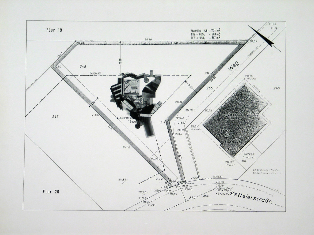 Aktion Poliphile: Hypnerotomachia Ero/machia/hypniahouse, project, Wiesbaden, Germany, Site plan
