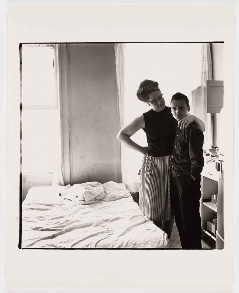 Two friends at home, N.Y.C., 1965