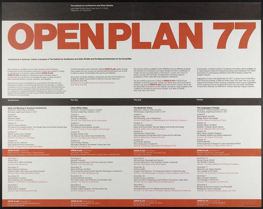 Open Plan 77 (IAUS)