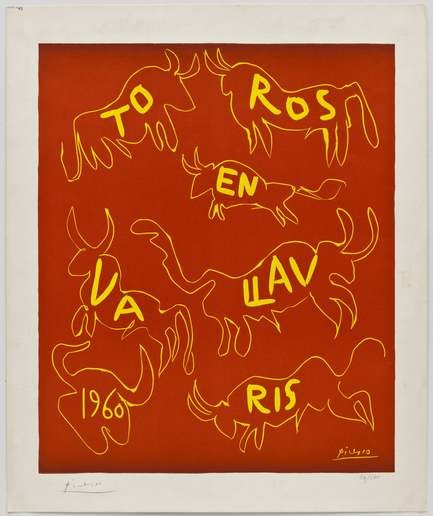 Toros en Vallauris 1960