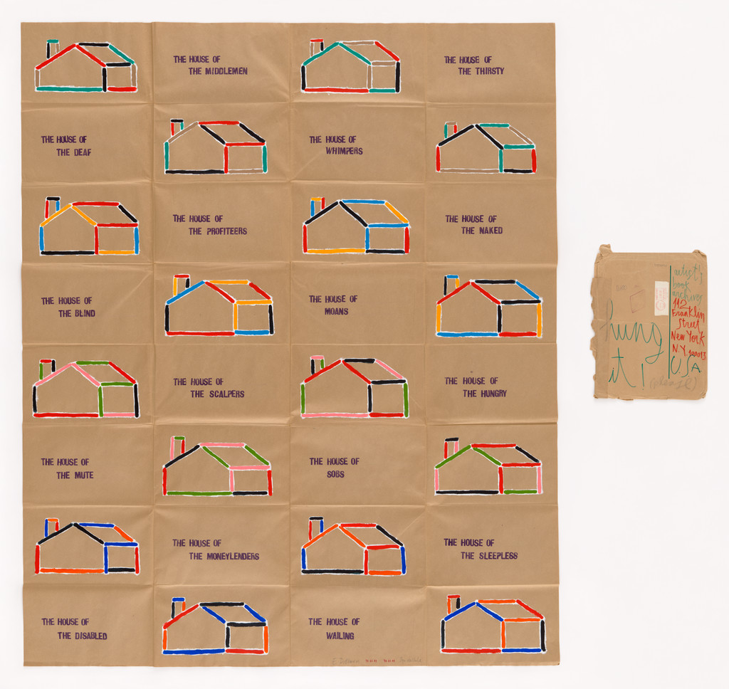 Weakness Made it Happen (Airmail Painting No. 1)
